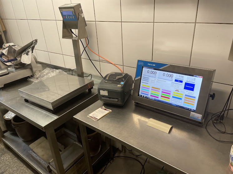 System wagowo etykietujący